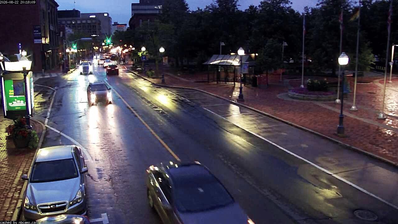 Web Cam image of Moncton (Main Street West)