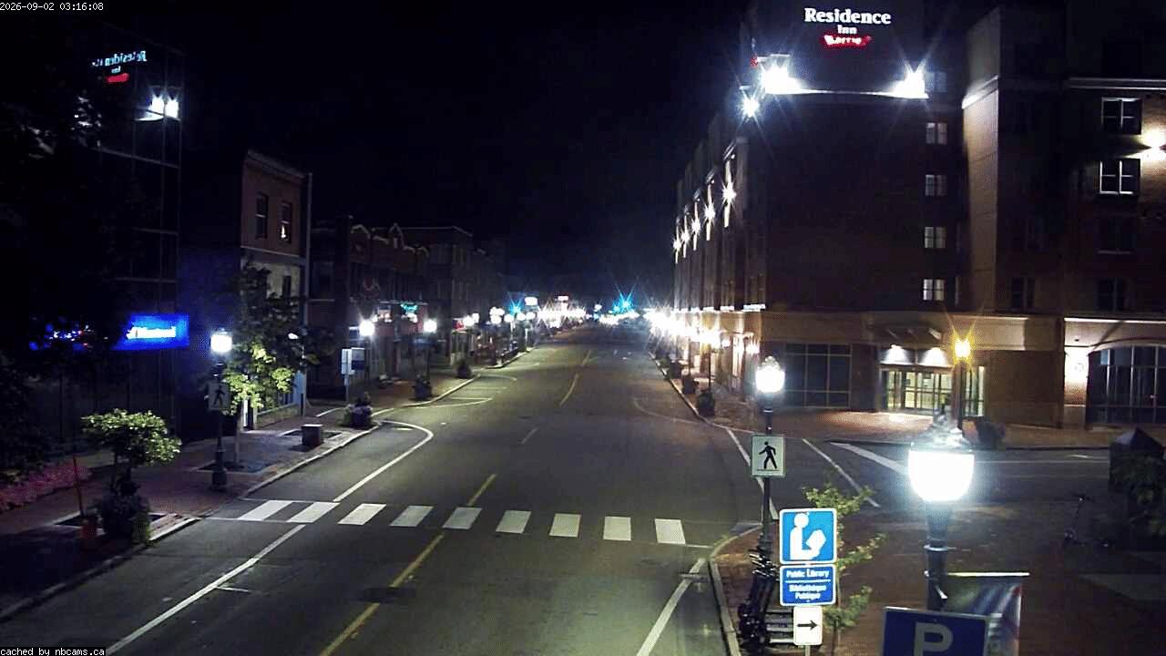 Web Cam image of Moncton (Main Street West)