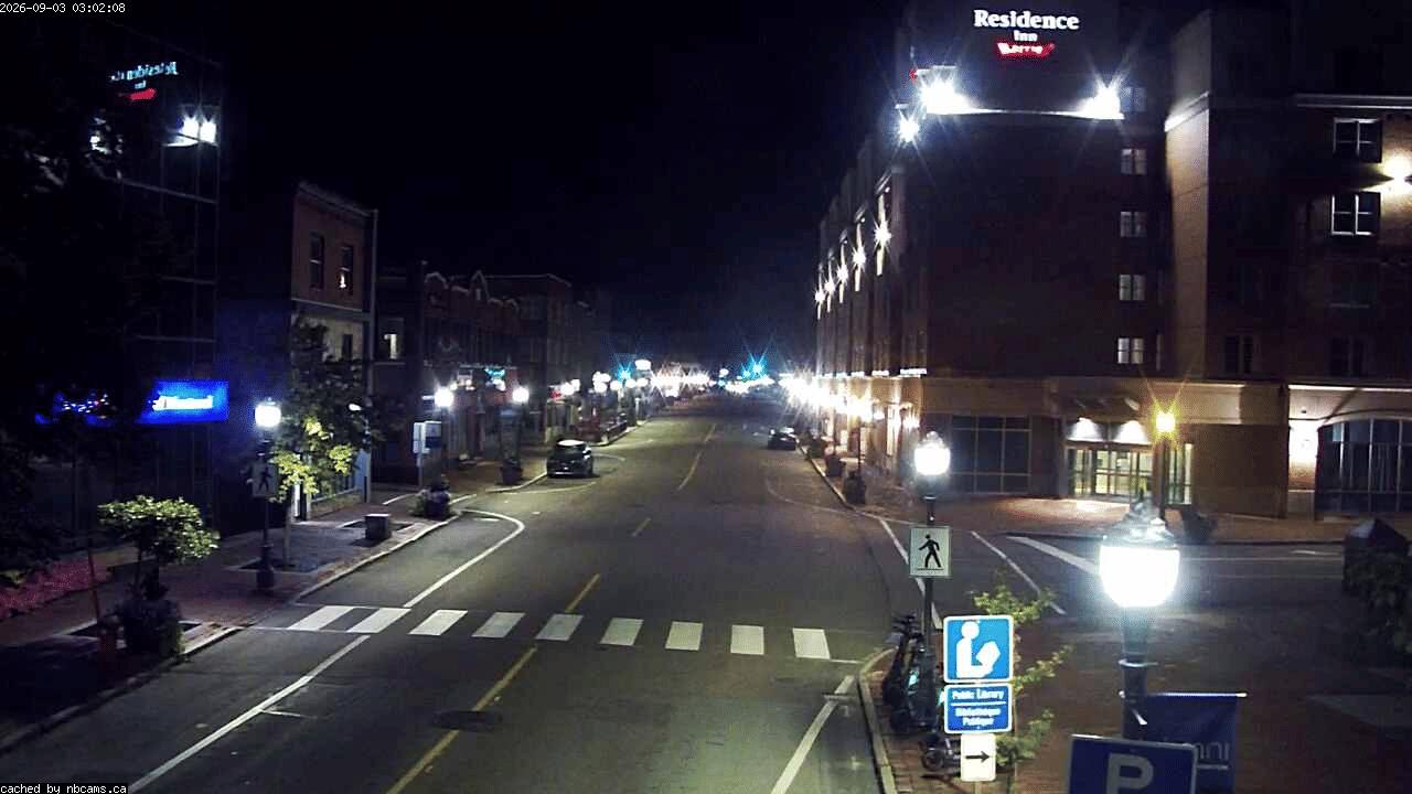 Web Cam image of Moncton (Main Street West)