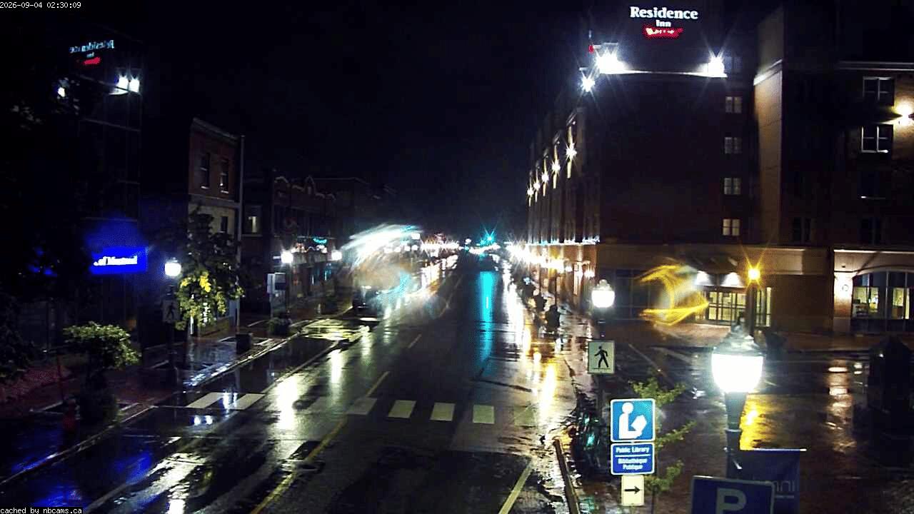 Web Cam image of Moncton (Main Street West)