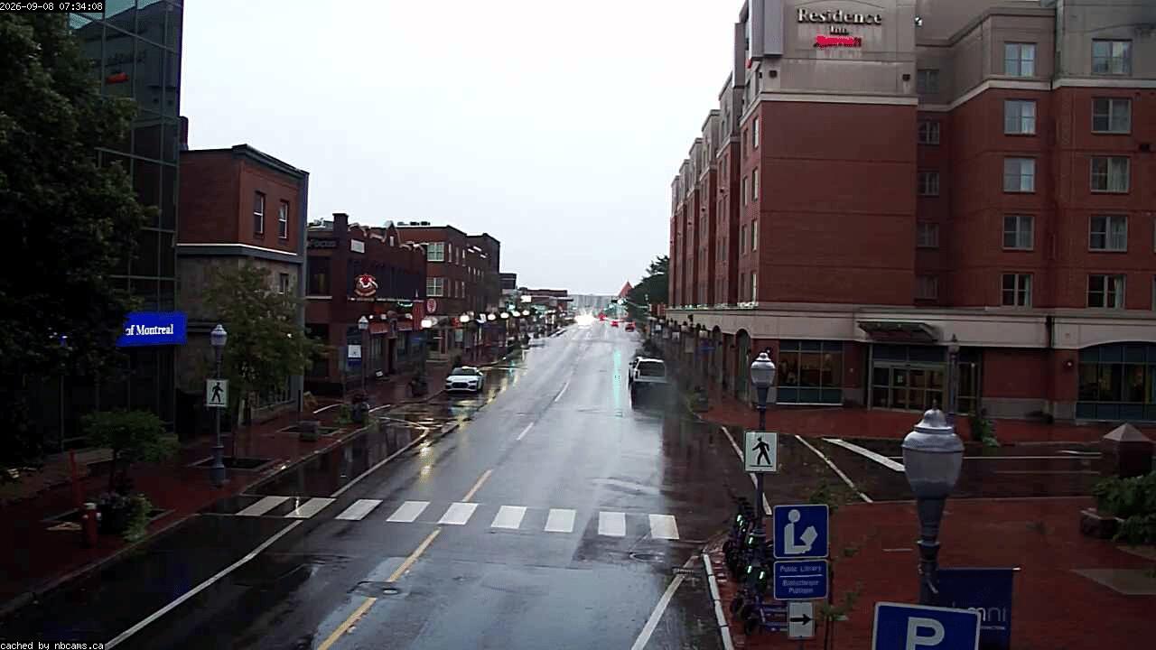 Web Cam image of Moncton (Main Street West)