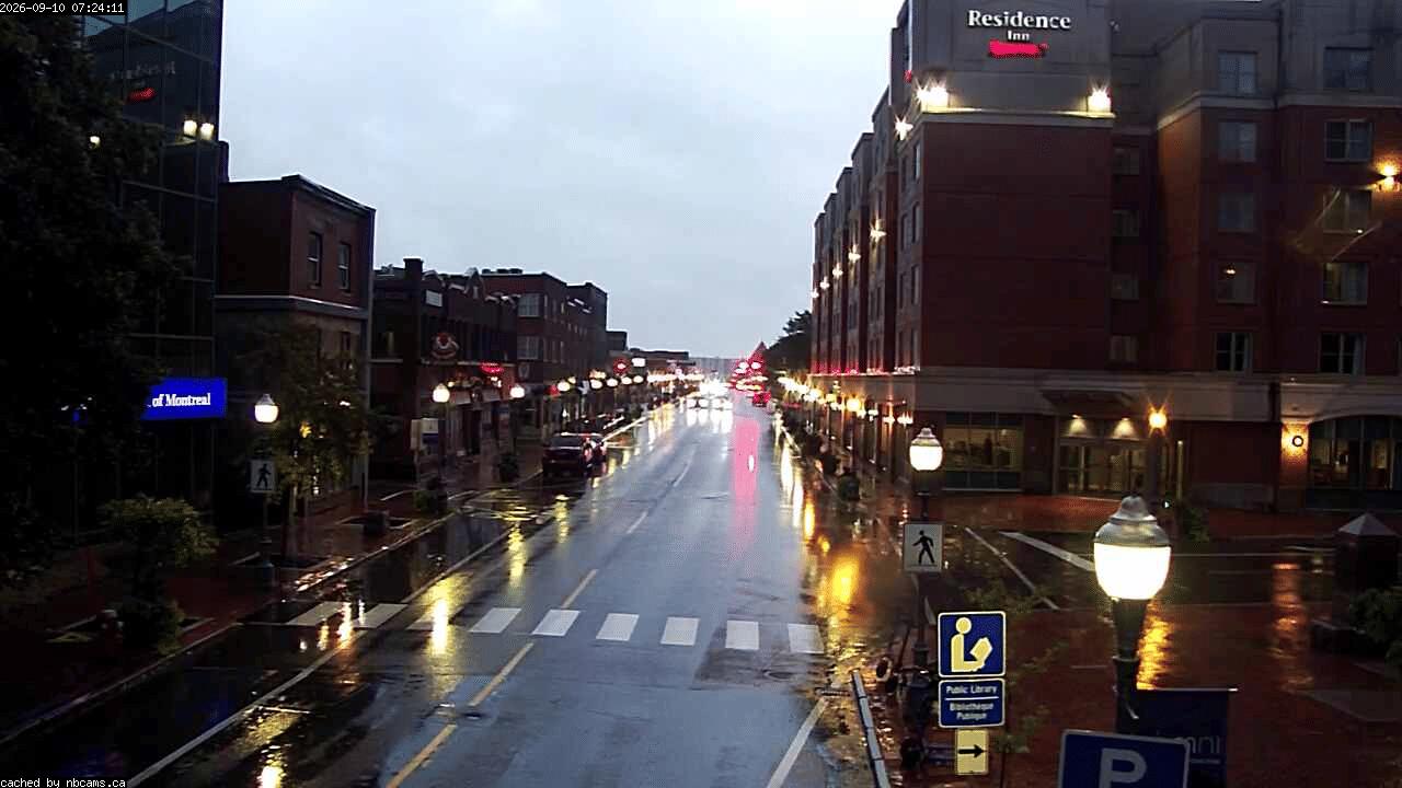Web Cam image of Moncton (Main Street West)