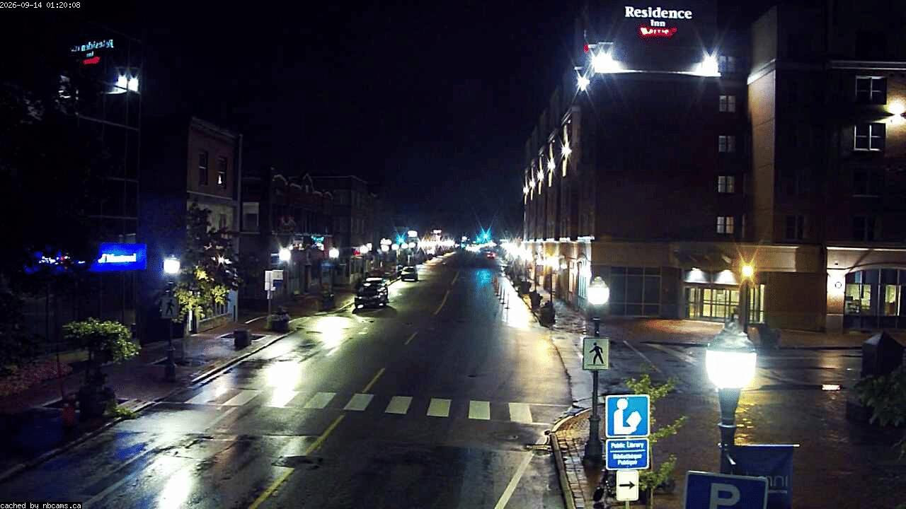 Web Cam image of Moncton (Main Street West)