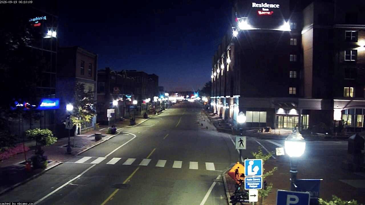Web Cam image of Moncton (Main Street West)
