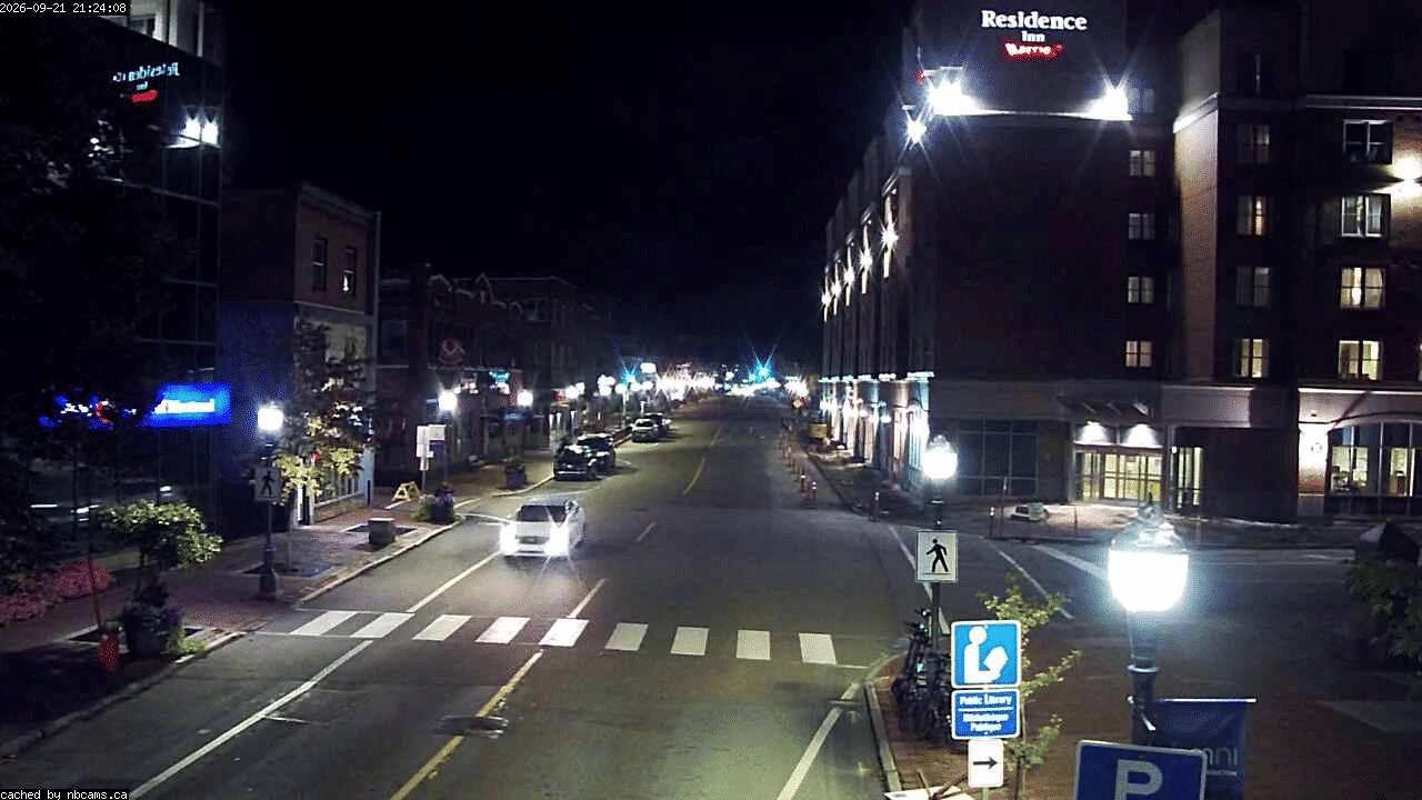Web Cam image of Moncton (Main Street West)