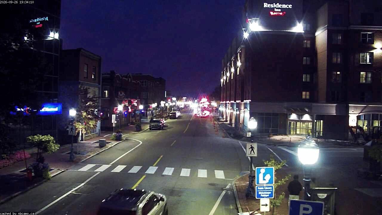 Web Cam image of Moncton (Main Street West)