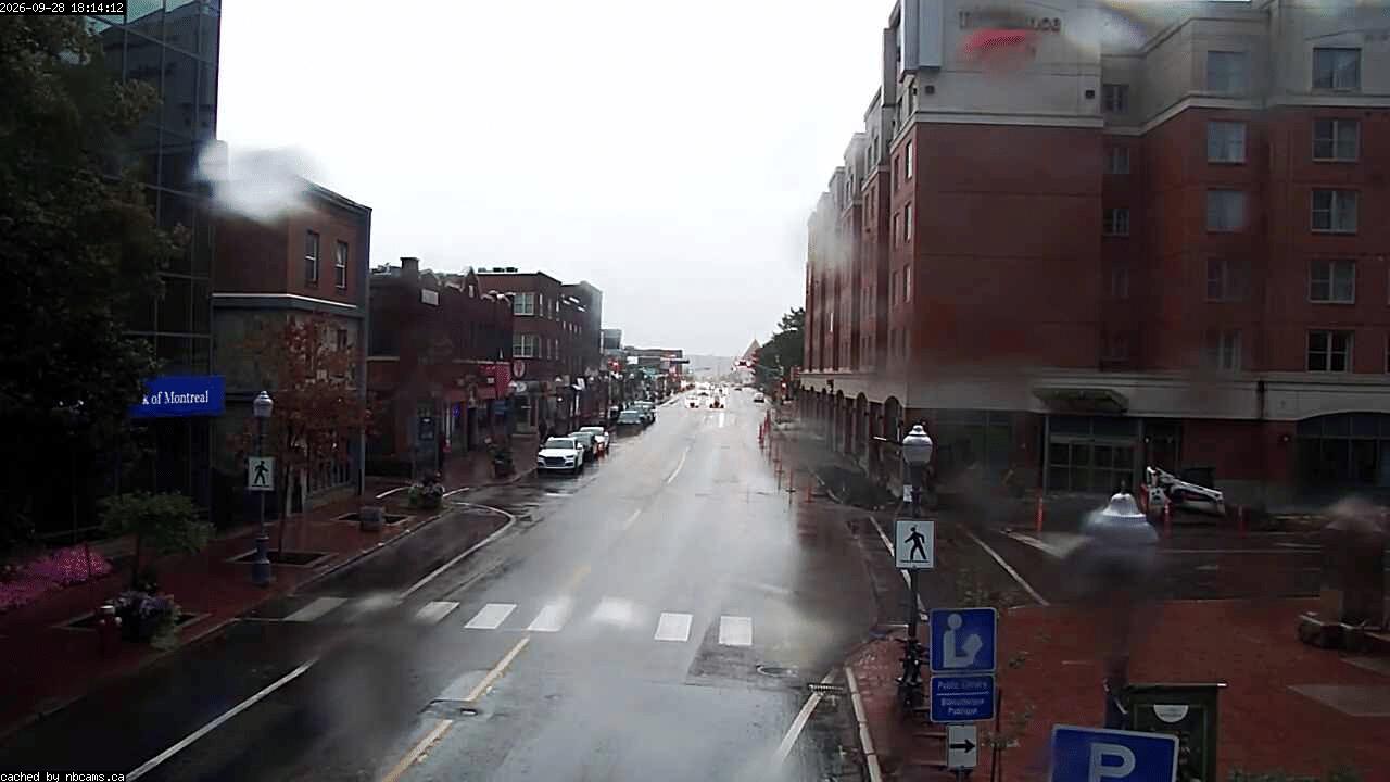 Web Cam image of Moncton (Main Street West)