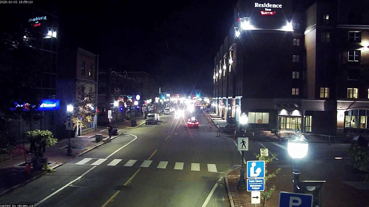Web Cam image of Moncton (Main Street West)