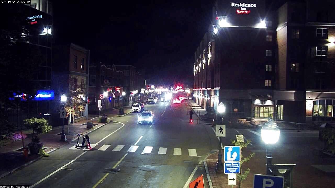 Web Cam image of Moncton (Main Street West)