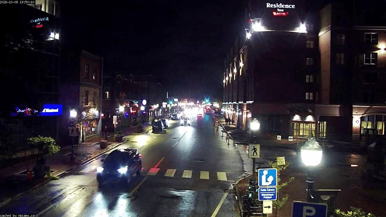 Web Cam image of Moncton (Main Street West)