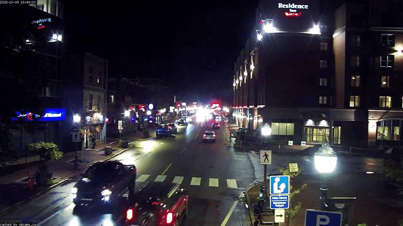 Web Cam image of Moncton (Main Street West)