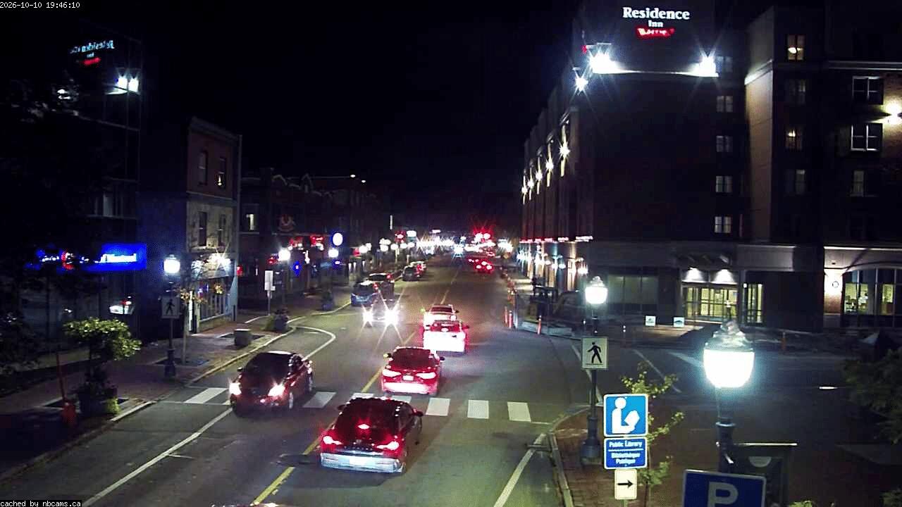 Web Cam image of Moncton (Main Street West)
