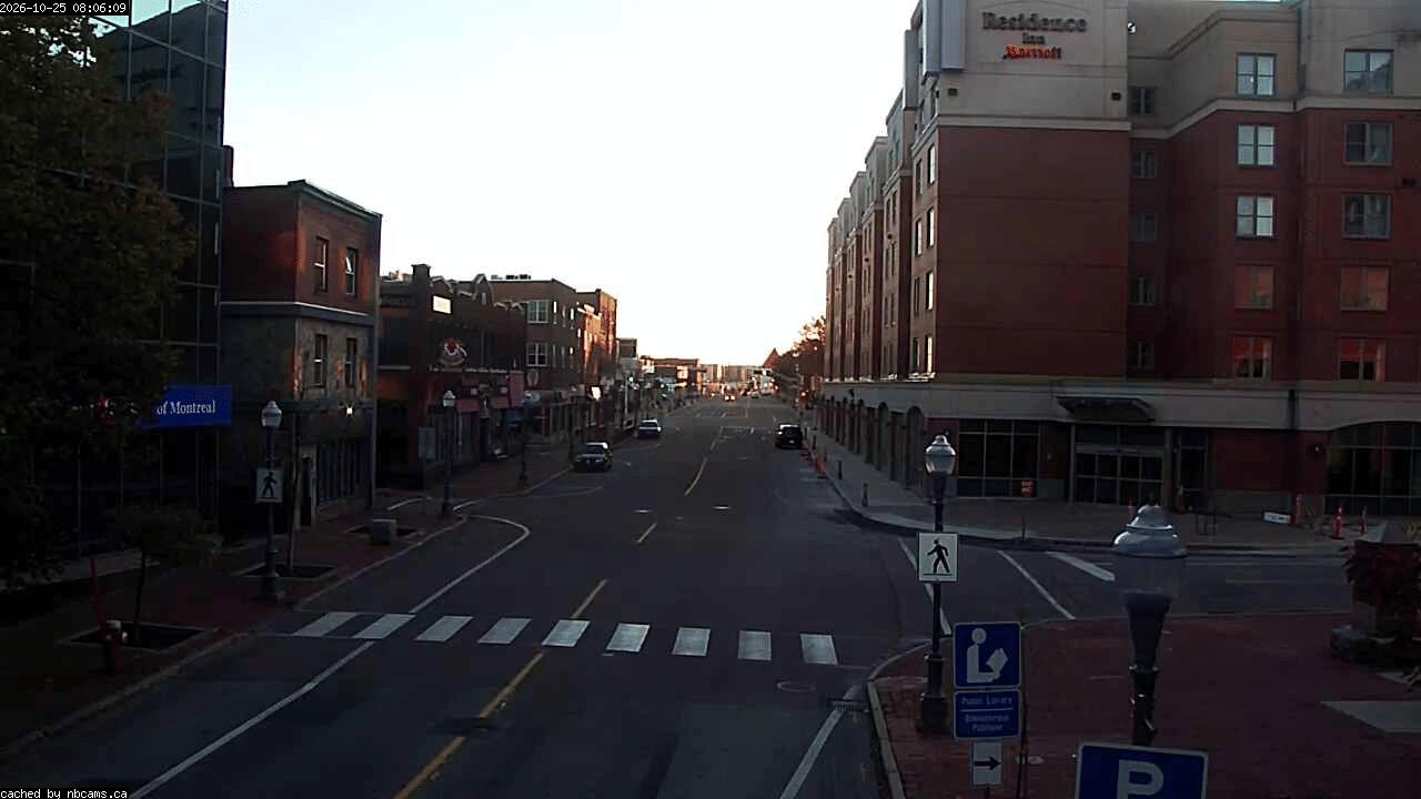 Web Cam image of Moncton (Main Street West)