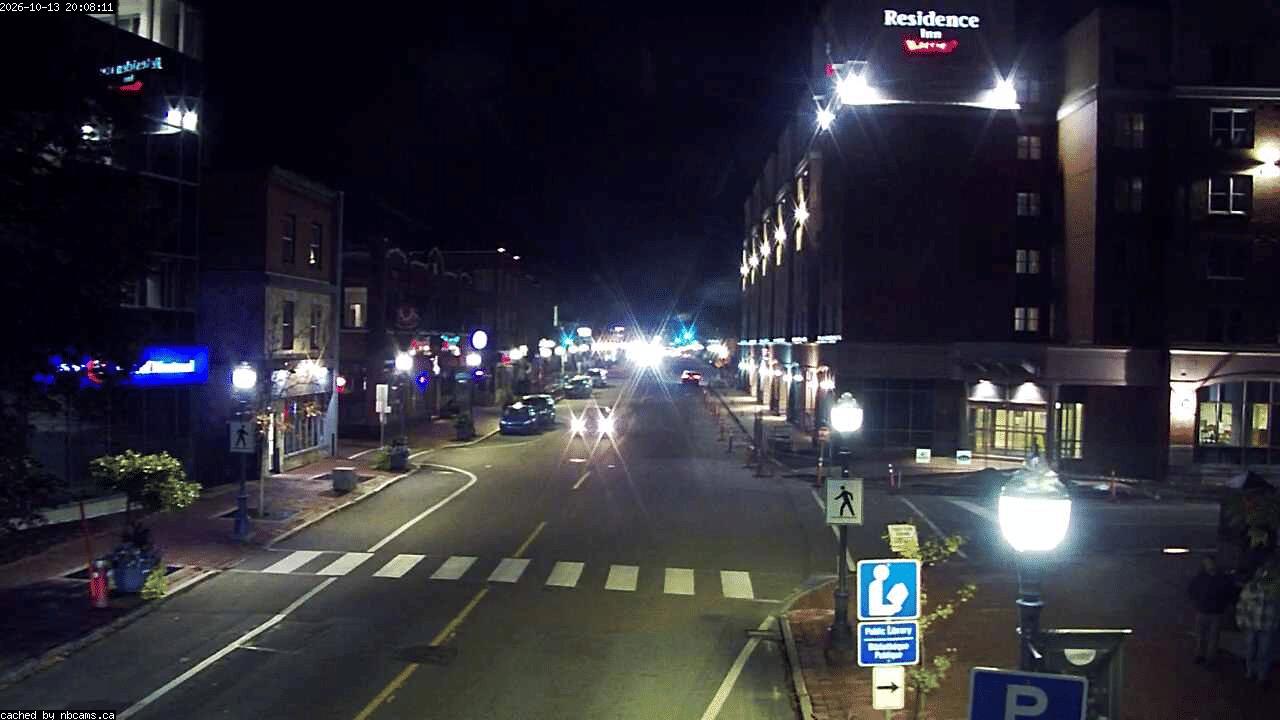 Web Cam image of Moncton (Main Street West)