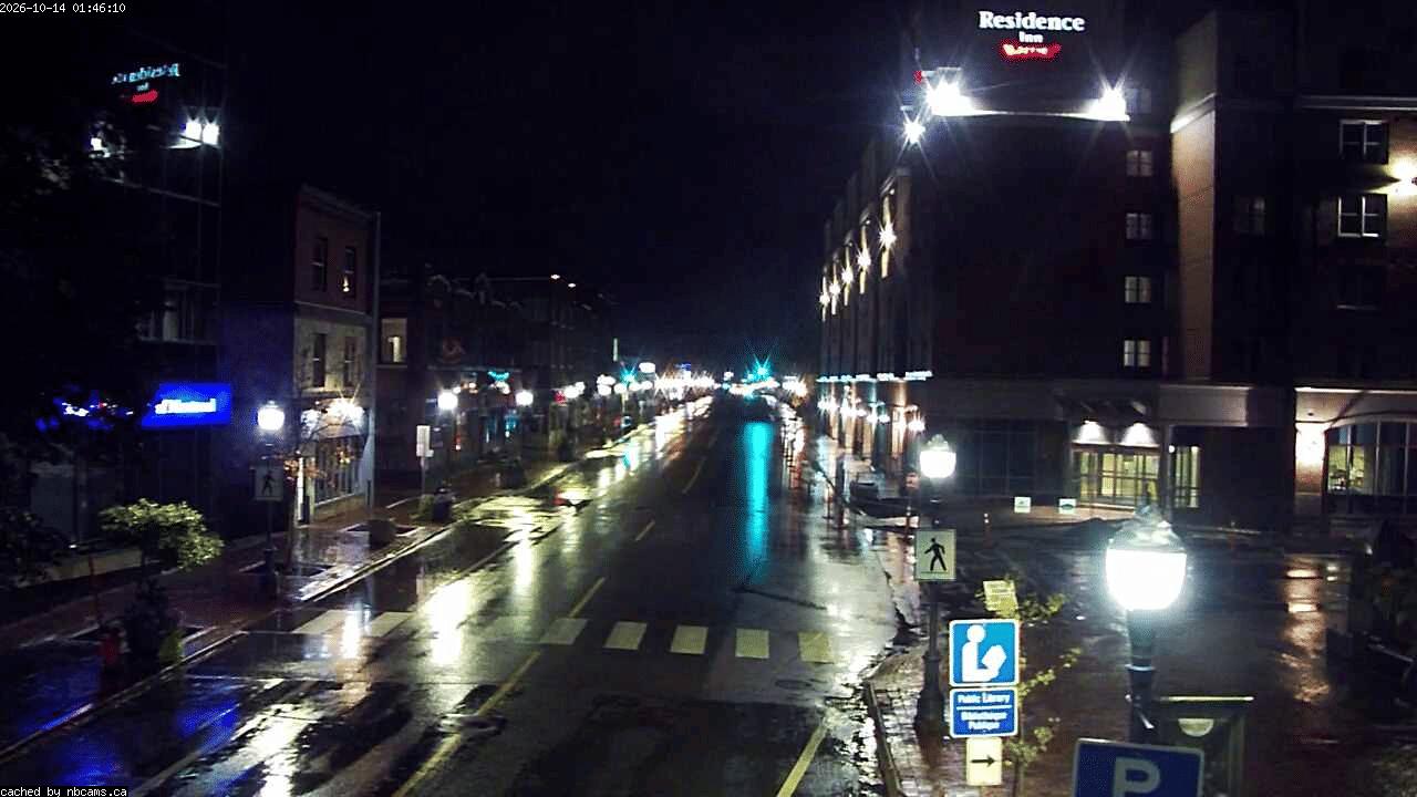 Web Cam image of Moncton (Main Street West)