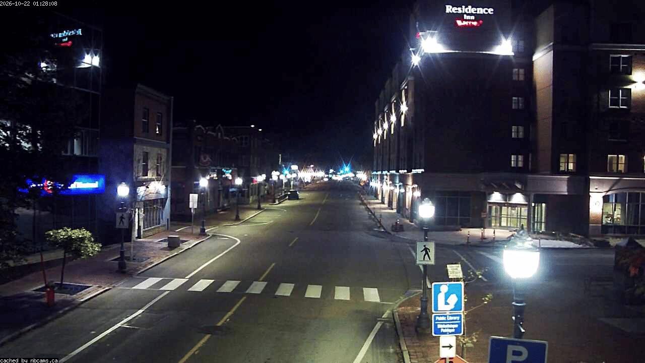 Web Cam image of Moncton (Main Street West)