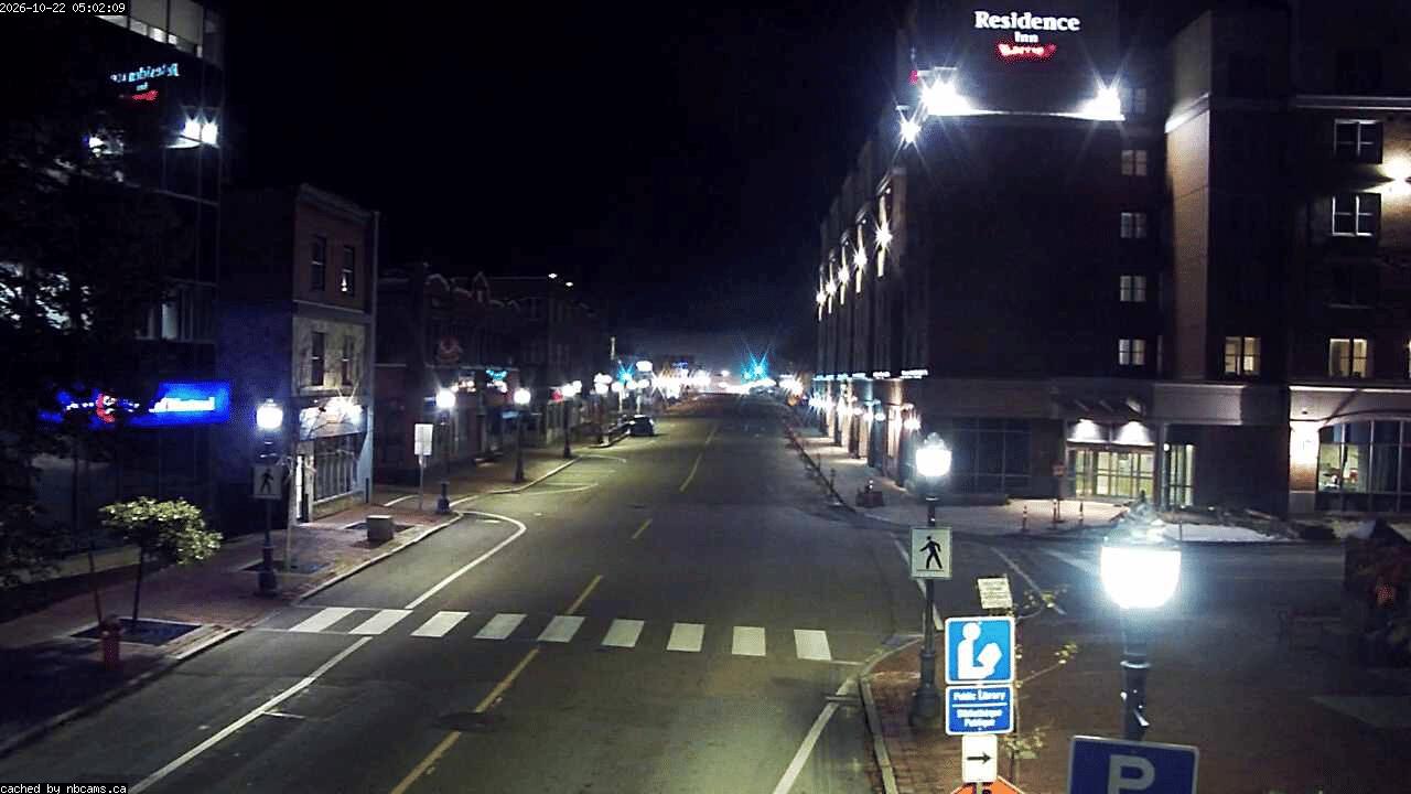 Web Cam image of Moncton (Main Street West)