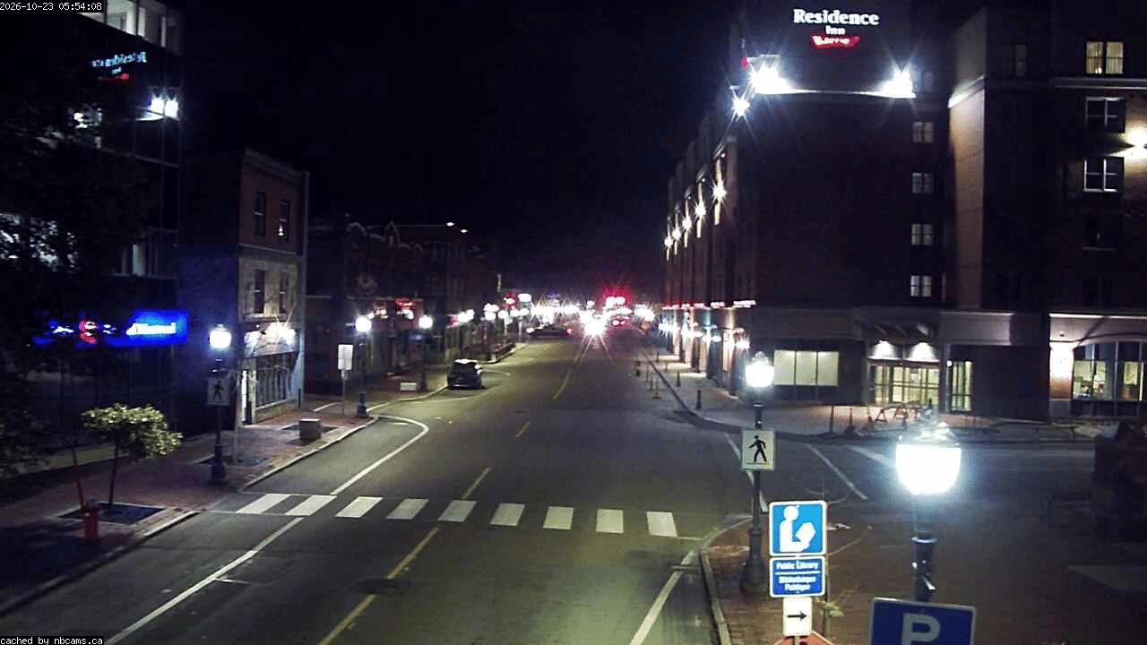 Web Cam image of Moncton (Main Street West)