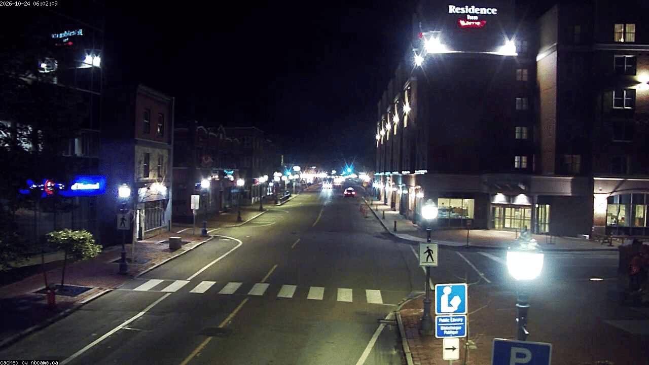 Web Cam image of Moncton (Main Street West)