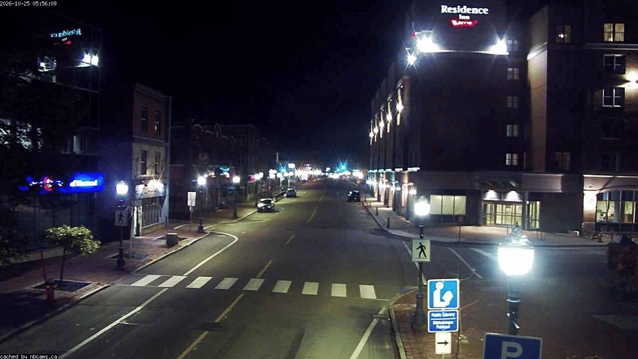 Web Cam image of Moncton (Main Street West)