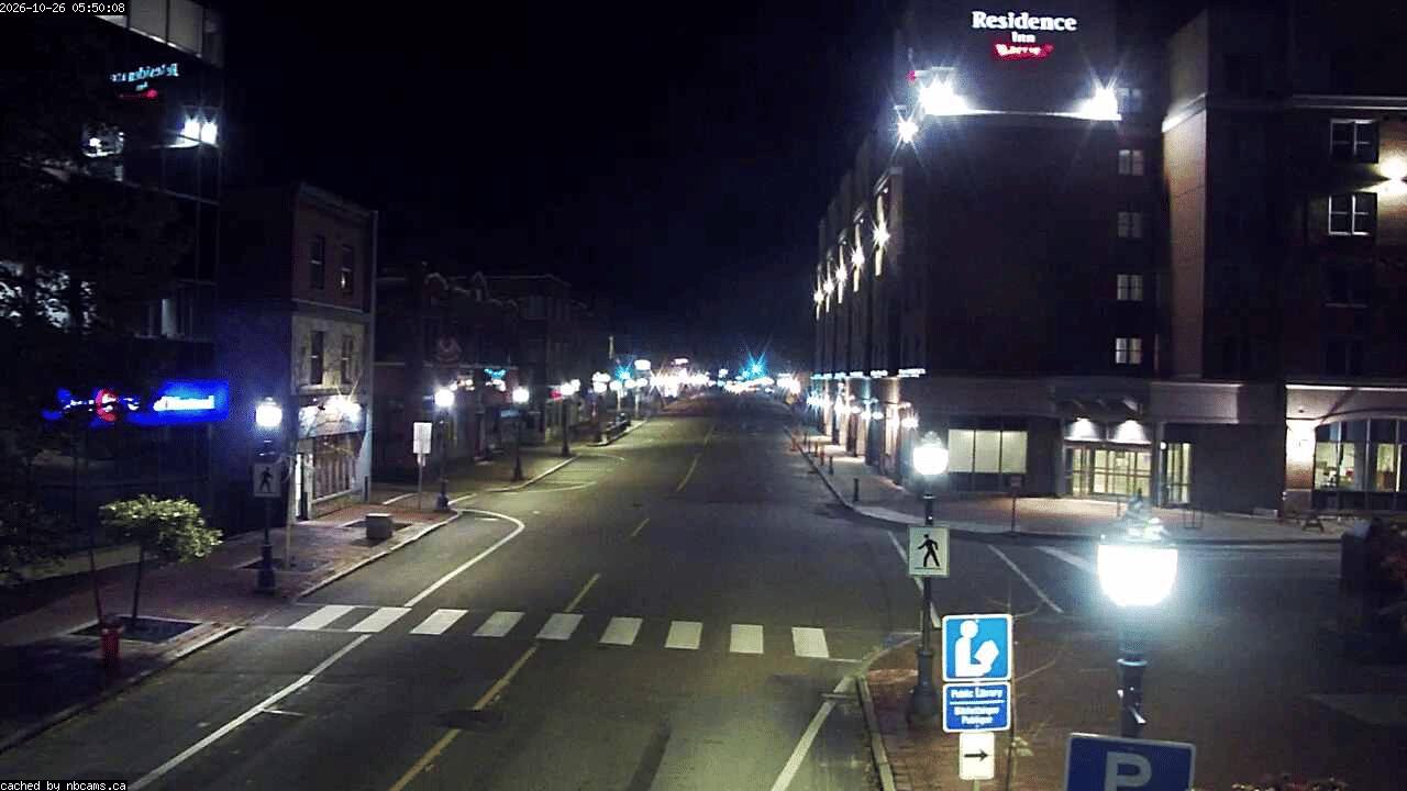 Web Cam image of Moncton (Main Street West)