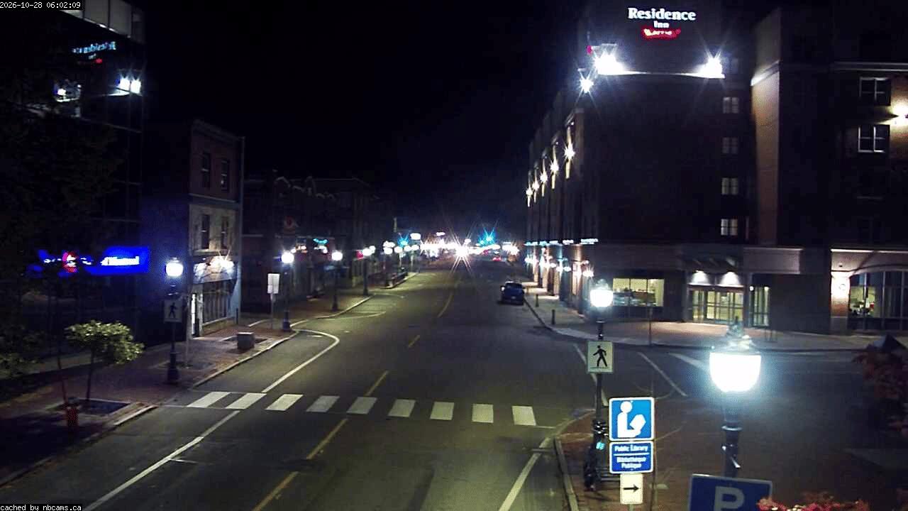 Web Cam image of Moncton (Main Street West)