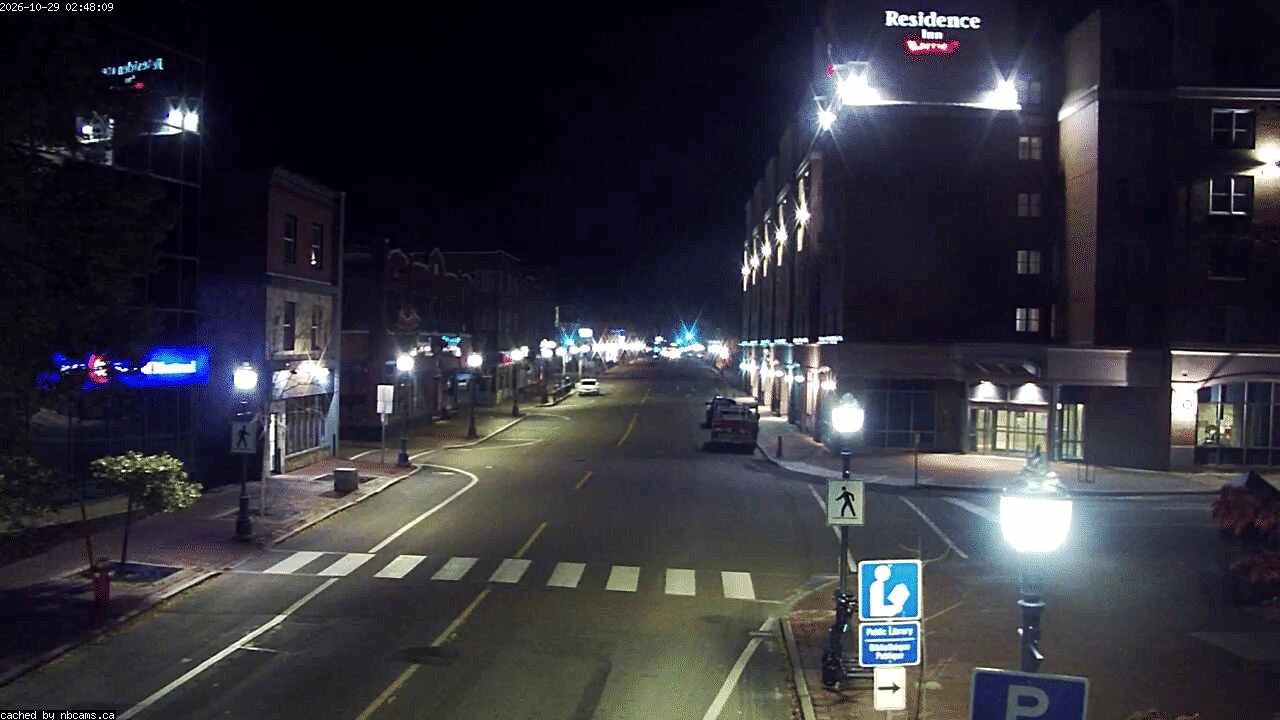 Web Cam image of Moncton (Main Street West)