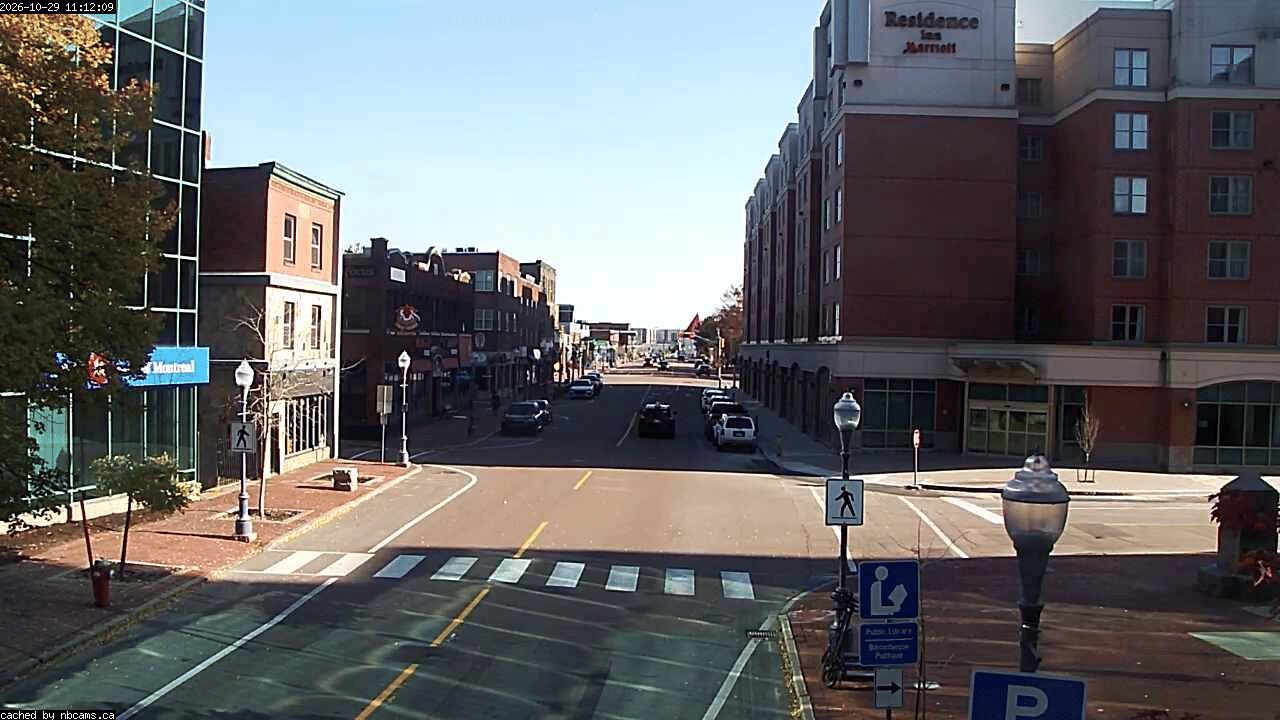 Web Cam image of Moncton (Main Street West)