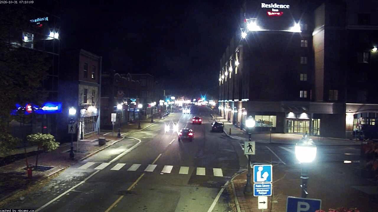 Web Cam image of Moncton (Main Street West)