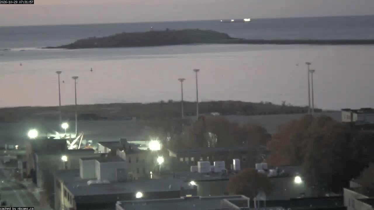 Web Cam image of Saint John (South End)