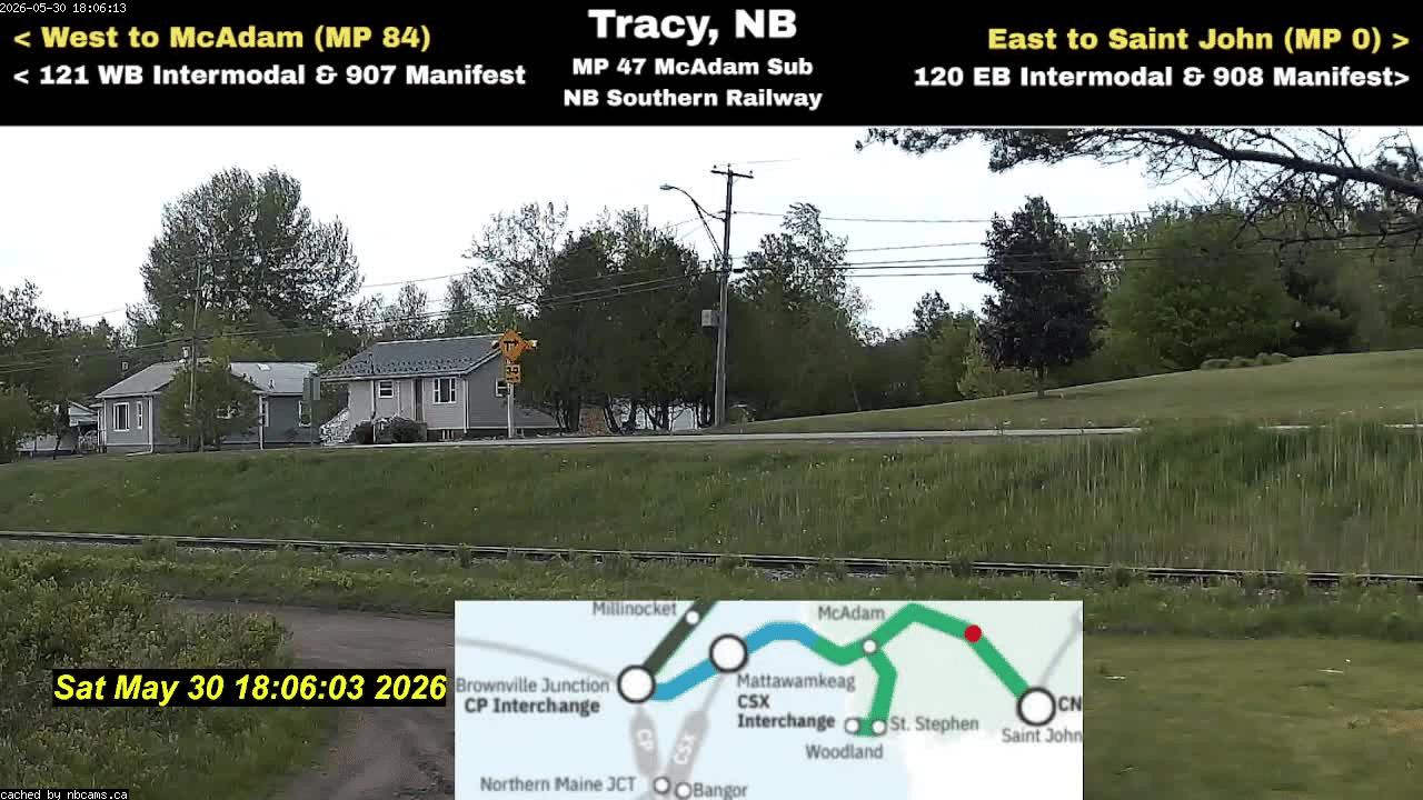 Web Cam image of Tracy Railway
