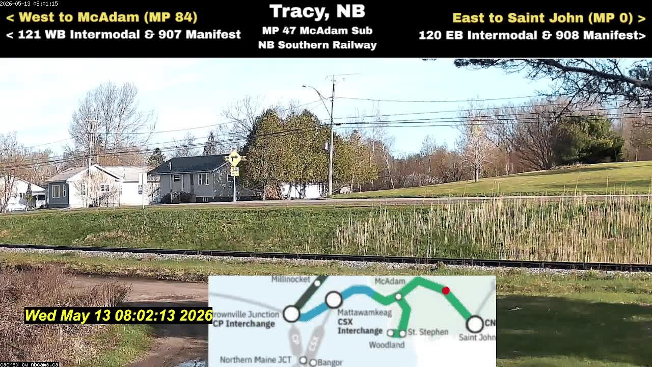 Web Cam image of Tracy Railway