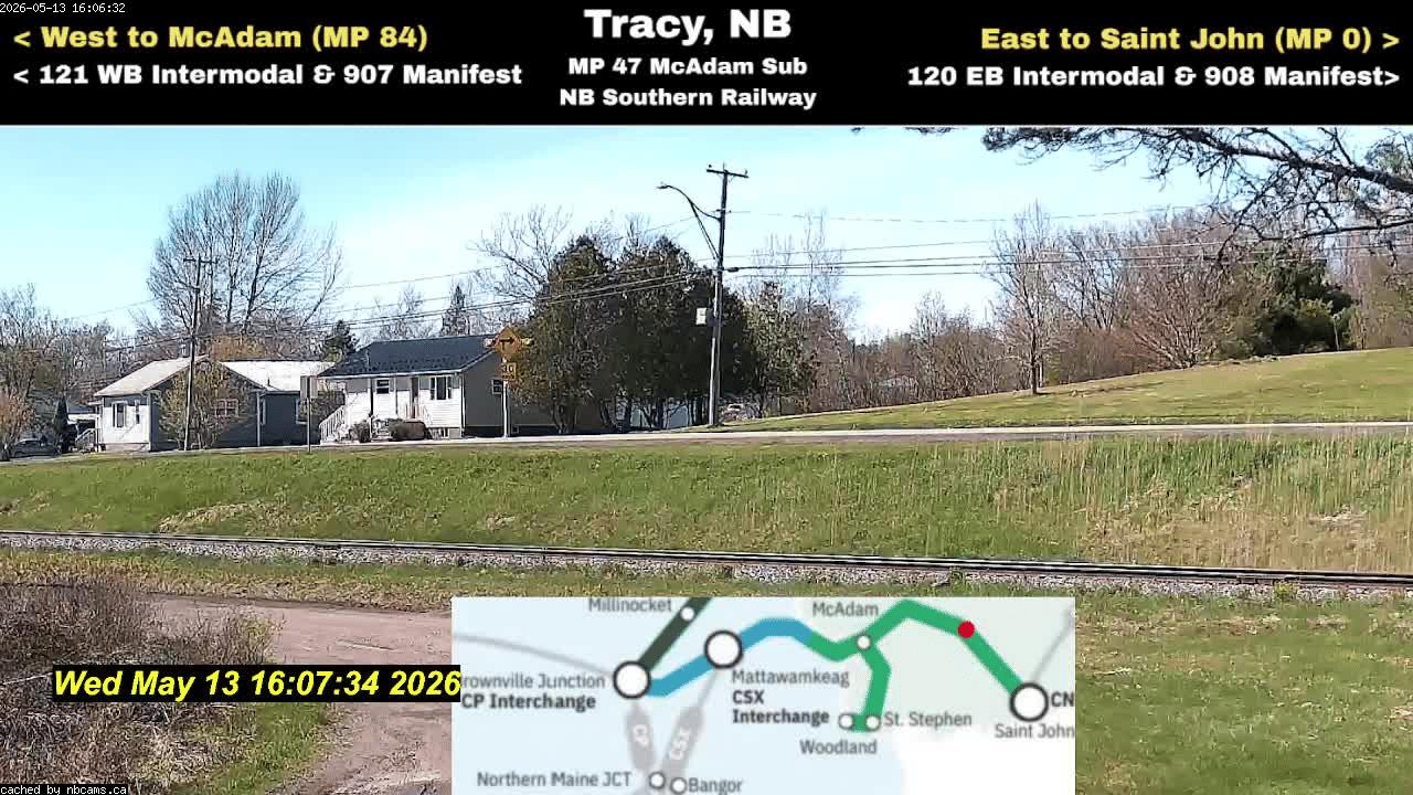 Web Cam image of Tracy Railway