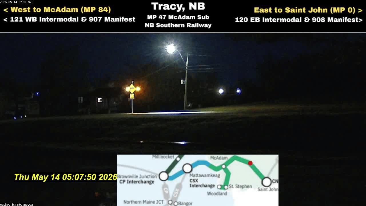 Web Cam image of Tracy Railway