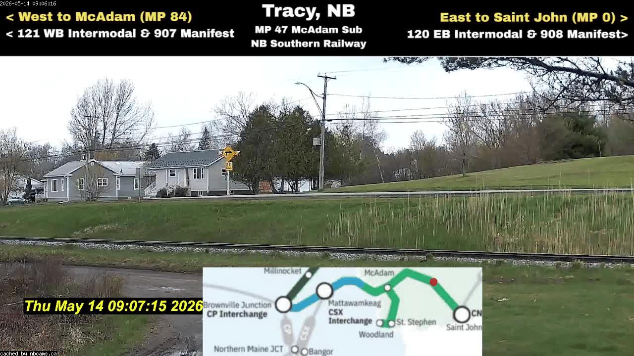 Web Cam image of Tracy Railway