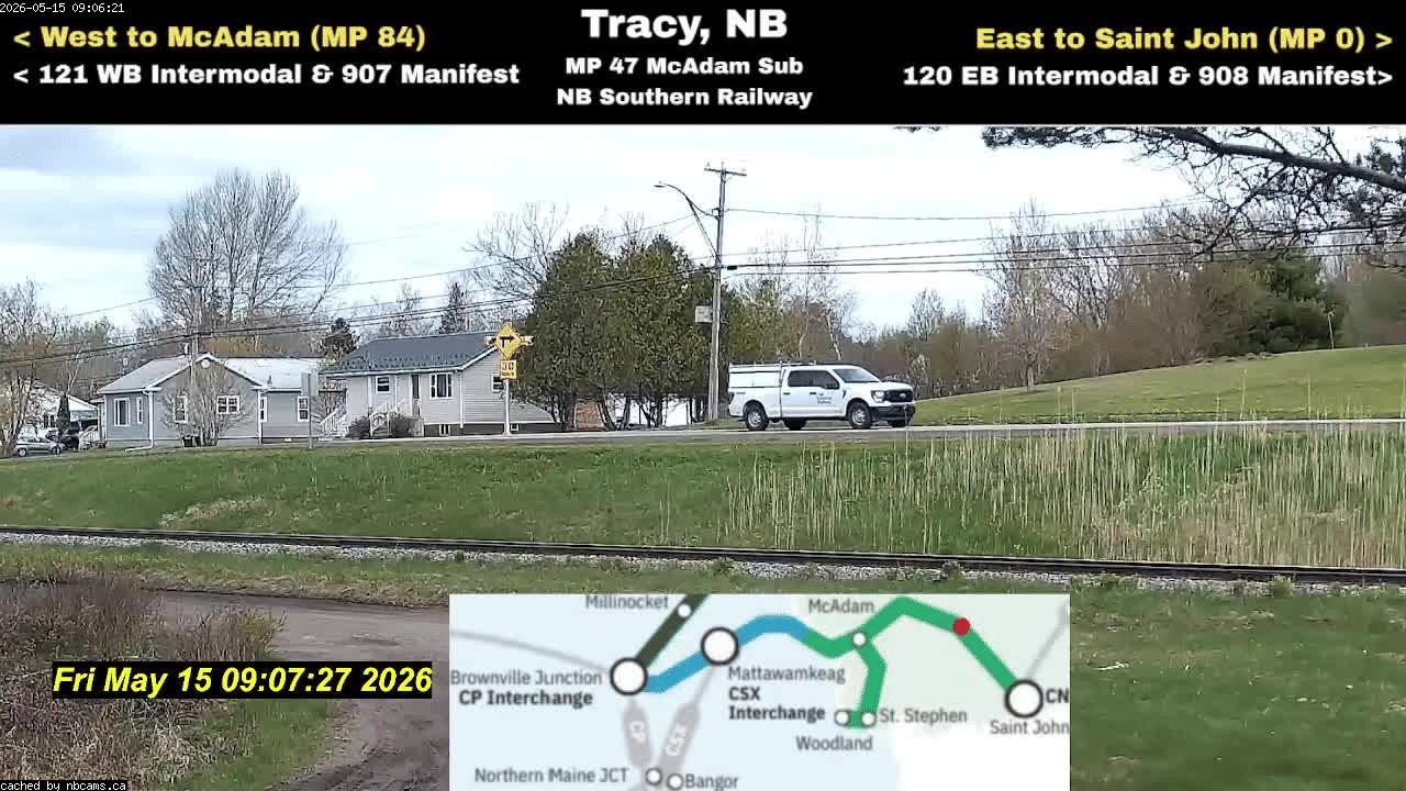 Web Cam image of Tracy Railway