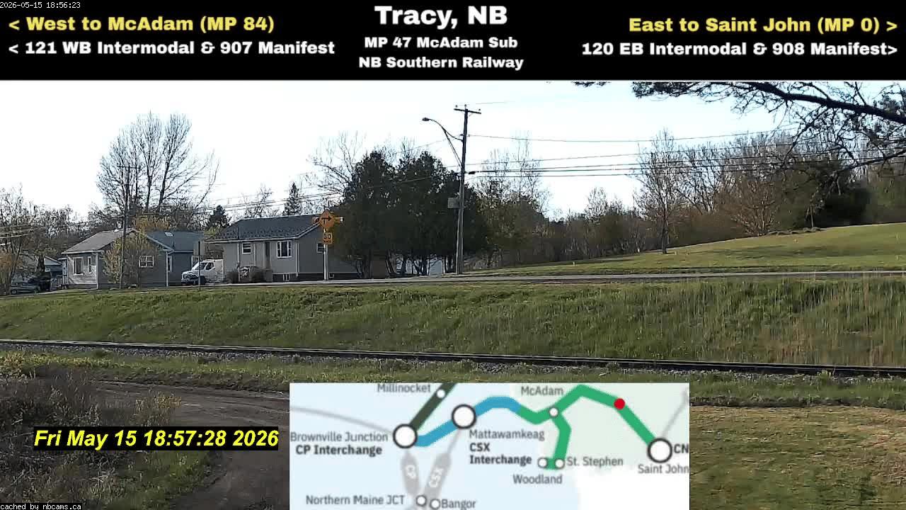 Web Cam image of Tracy Railway