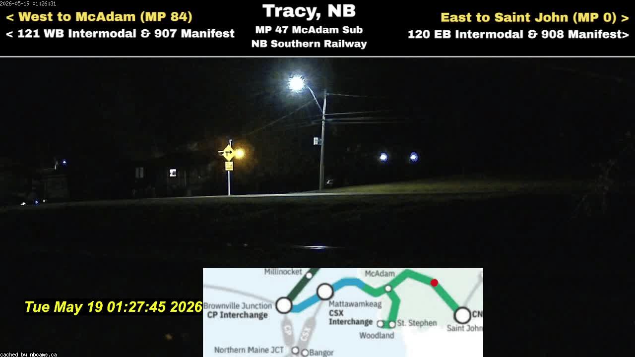 Web Cam image of Tracy Railway
