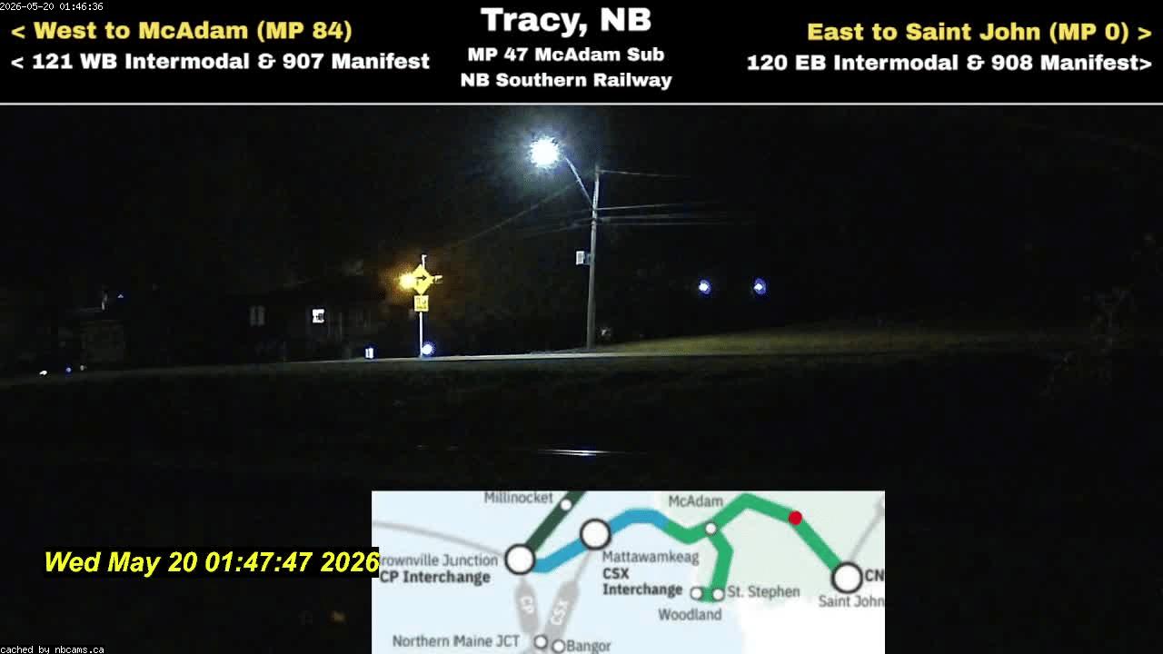 Web Cam image of Tracy Railway