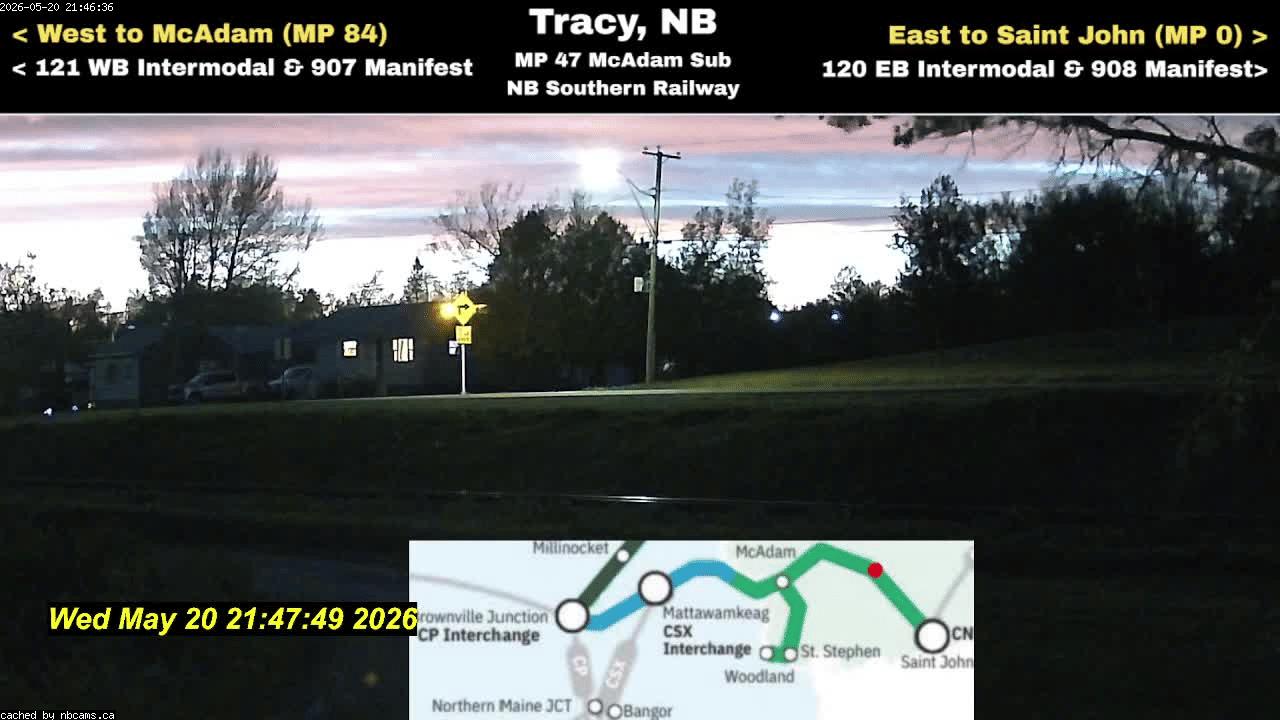 Web Cam image of Tracy Railway