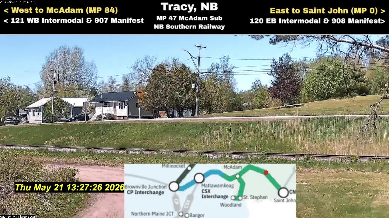 Web Cam image of Tracy Railway