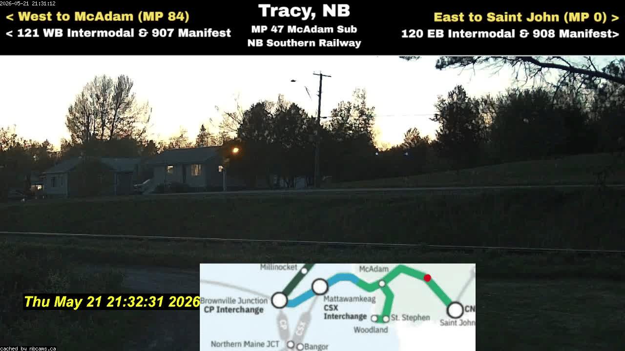Web Cam image of Tracy Railway