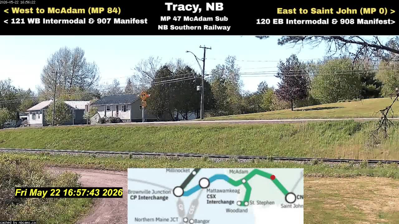 Web Cam image of Tracy Railway