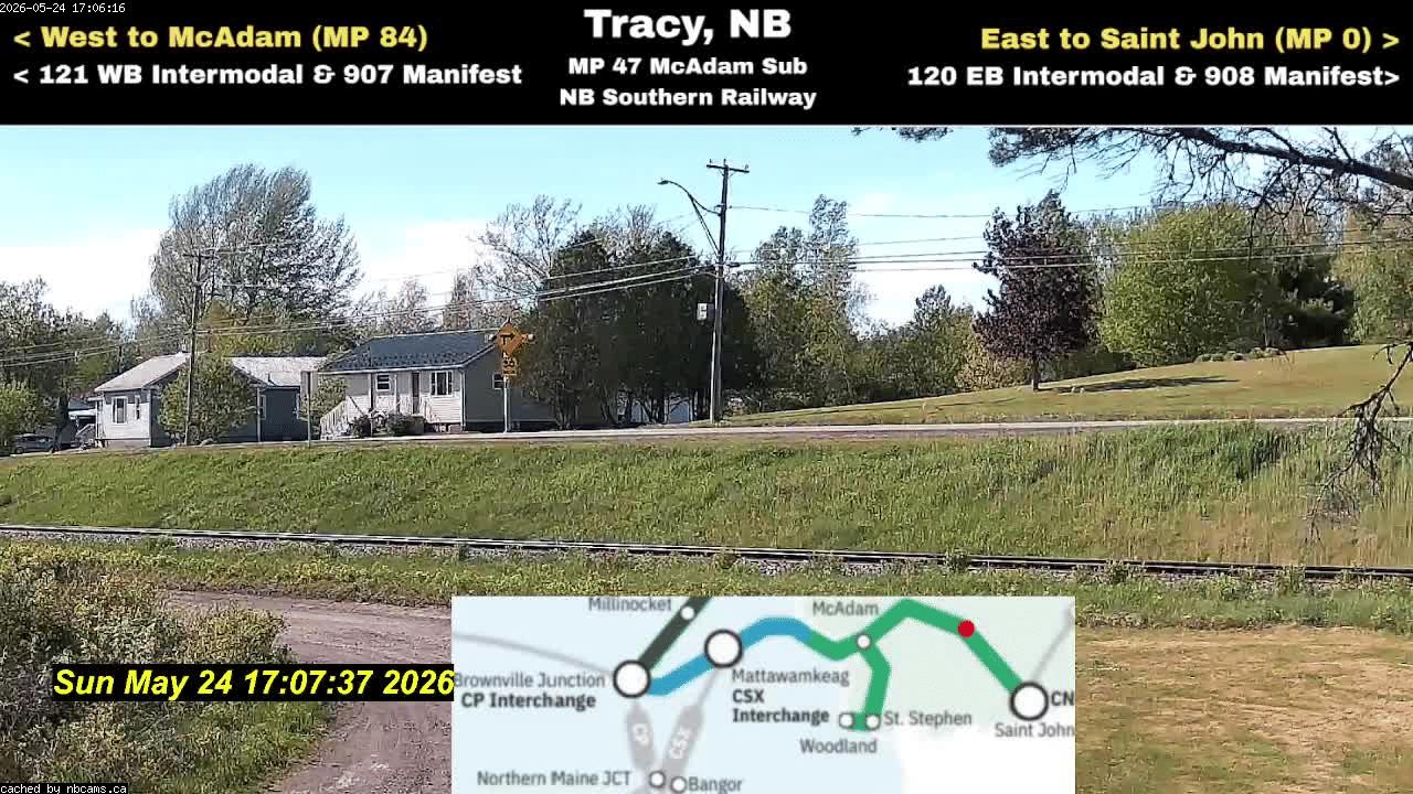 Web Cam image of Tracy Railway
