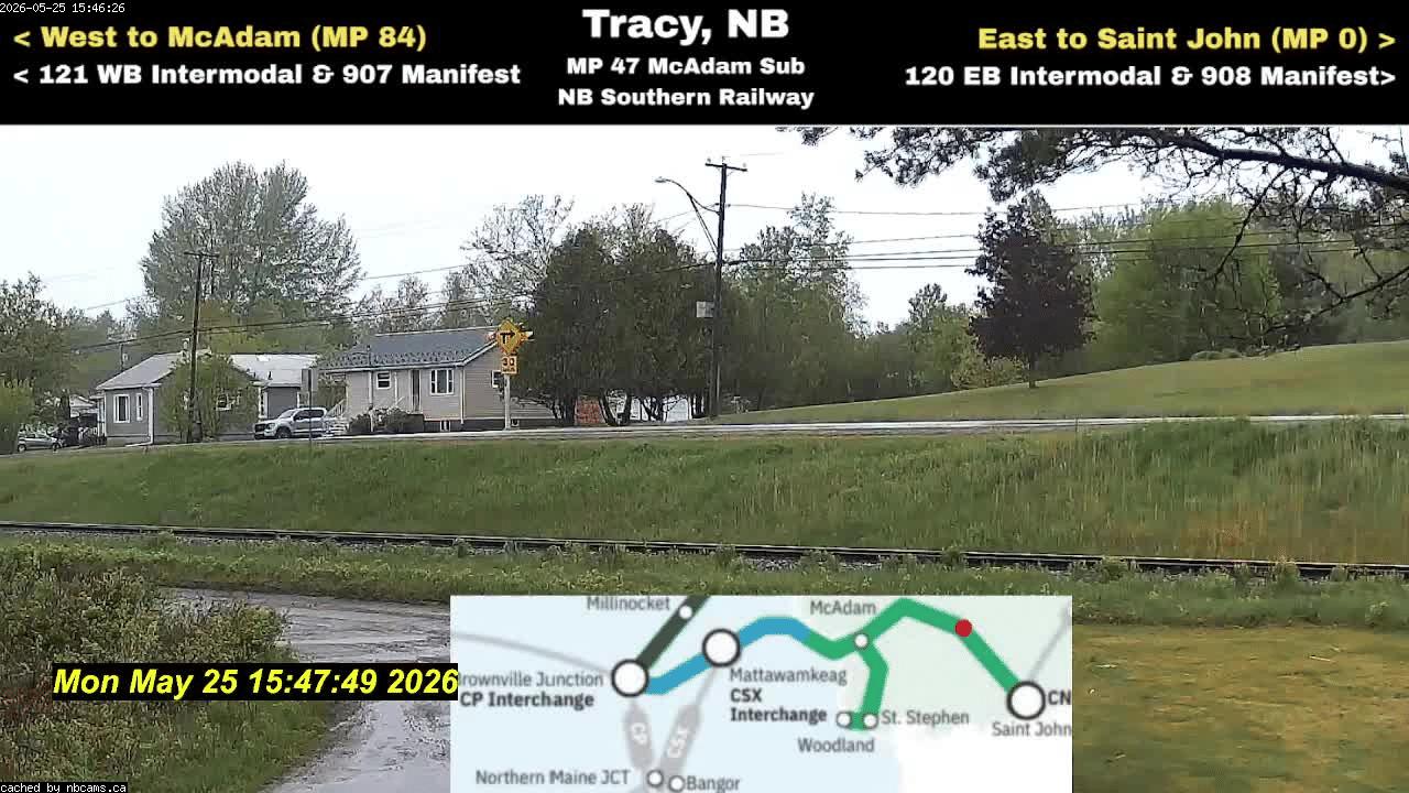 Web Cam image of Tracy Railway
