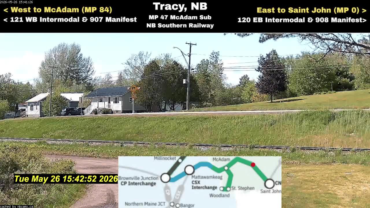 Web Cam image of Tracy Railway