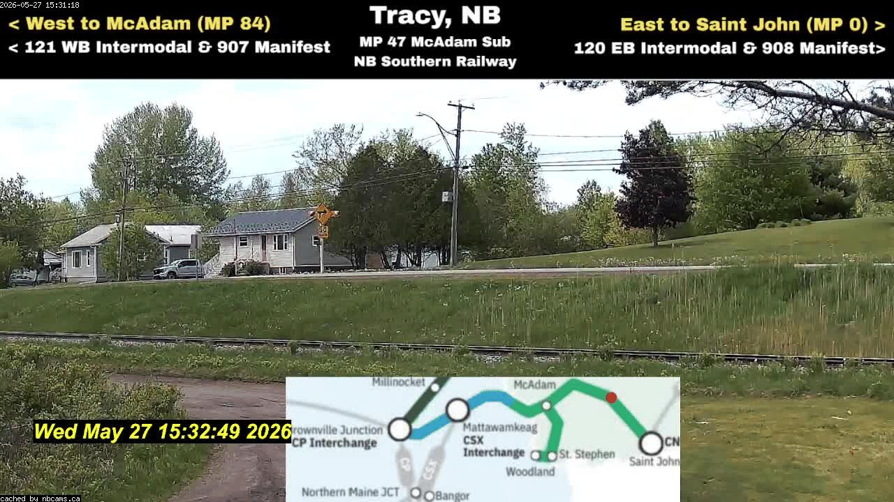 Web Cam image of Tracy Railway