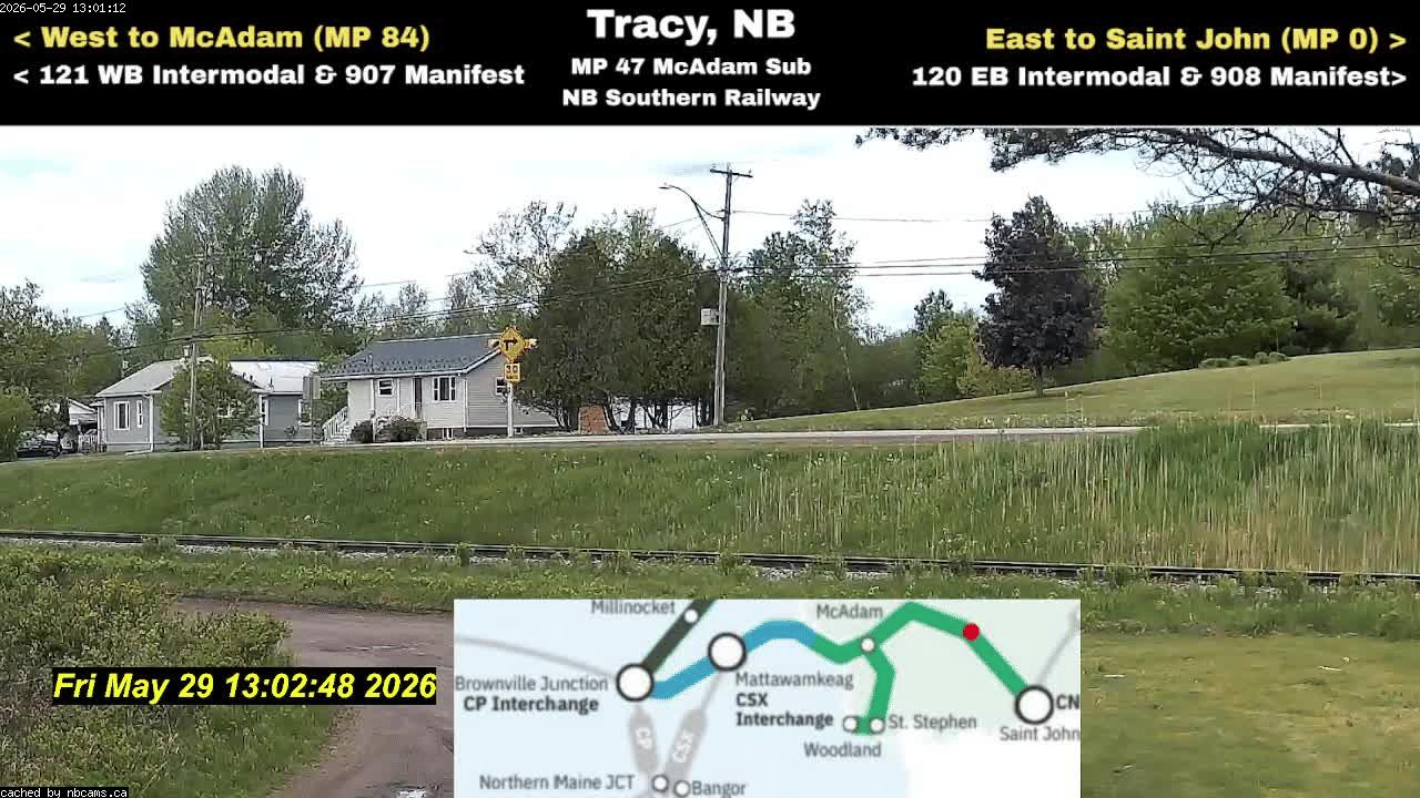 Web Cam image of Tracy Railway