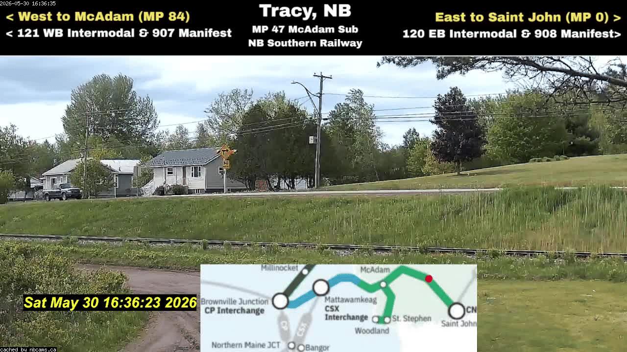 Web Cam image of Tracy Railway
