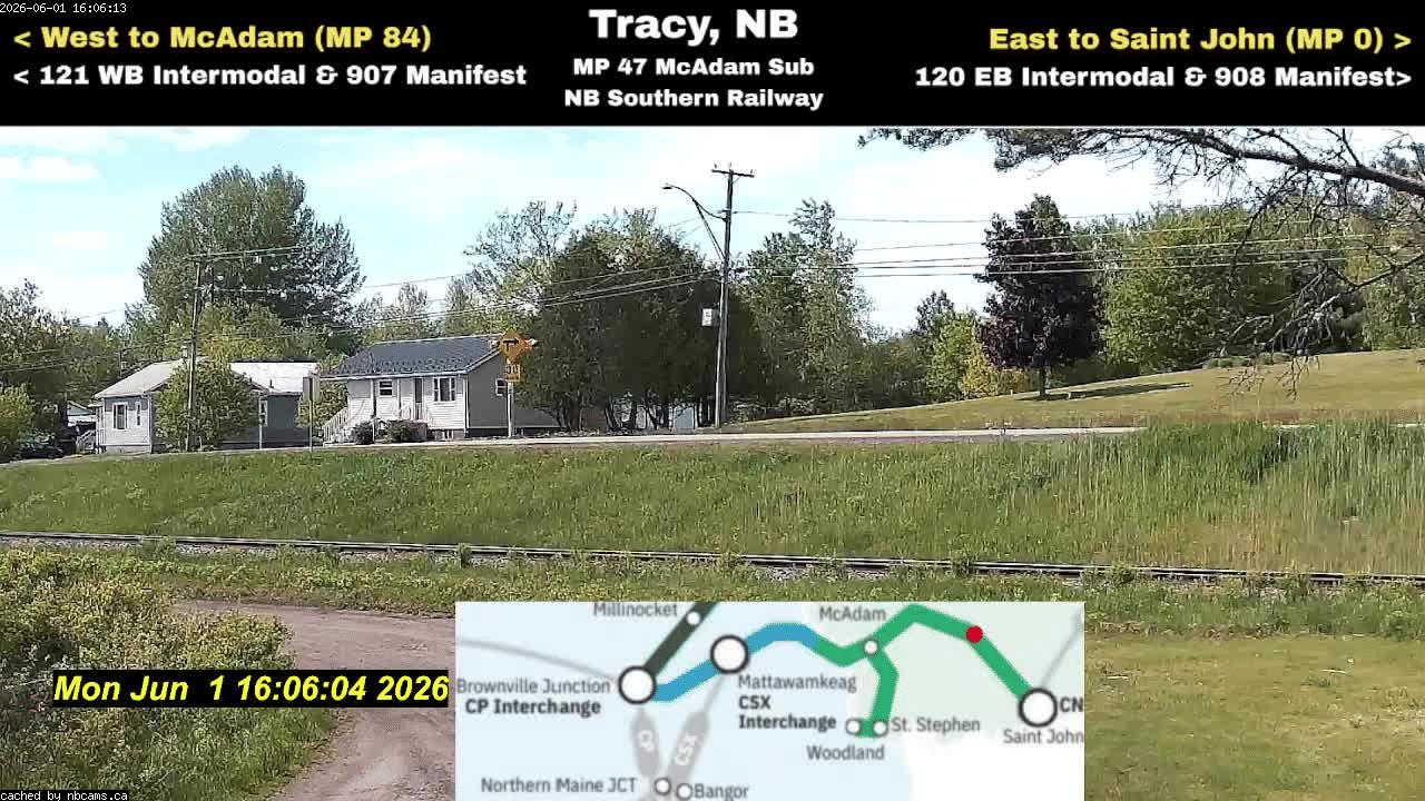 Web Cam image of Tracy Railway